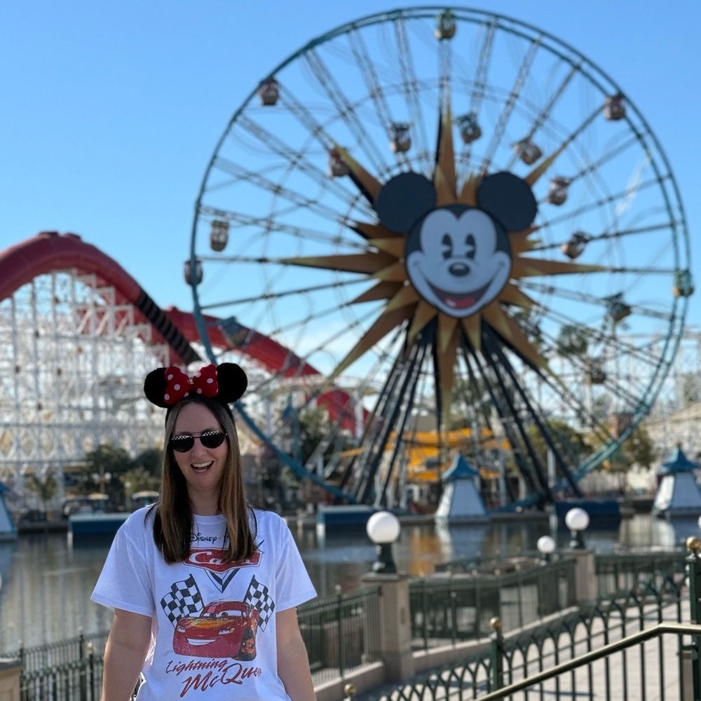 Disney Black Minnie Ears with Red Polka Dot Bow Headband